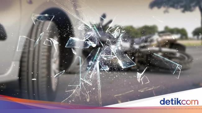 Mobil Tabrak Pemotor hingga Kritis di Lebak, Sopir Kabur