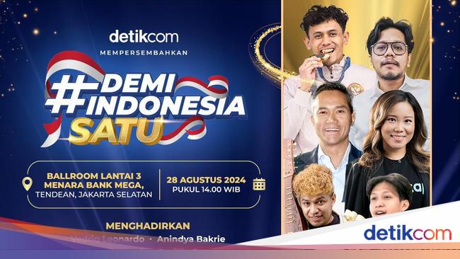 Saksikan #DemiIndonesia Satu Hari Ini di detikcom!