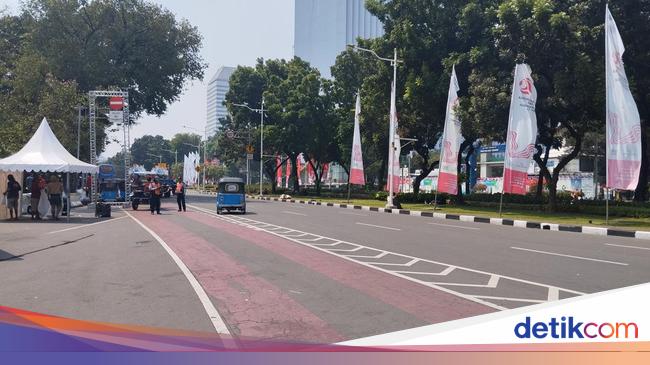 Massa Aksi Bela Palestina di Patung Kuda Bubar, Lalin Kembali Normal