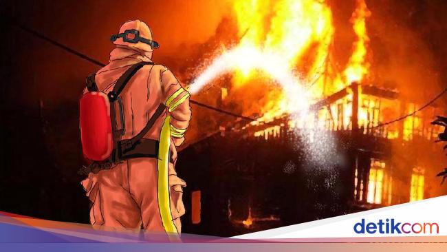 Kebakaran Warteg di Jakut Merambat ke Gudang, Kerugian Capai Rp 500 Juta