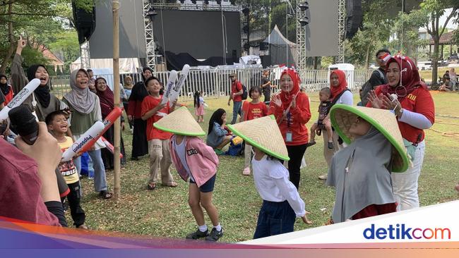 Ungkapan Senangnya Ortu dan Bocah Ikut Lomba Pesta Rakyat TMII