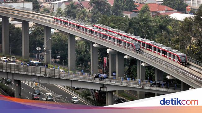 LRT Jabodebek Sesuaikan Jam Operasional per Hari Ini, Simak Jadwalnya