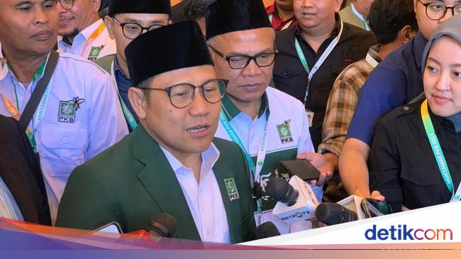 Cak Imin mempertanyakan Ma'ruf Amin Sambangi DPP PKB: Rapat Lengkapi Pengurus Baru