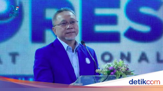 Kembali Jadi Ketum, Zulhas Ajak Kader PAN Wujudkan Partai Modern-Demokratis