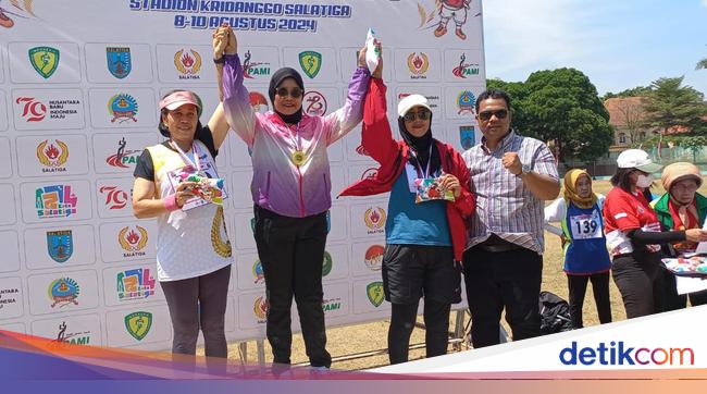 5 Personel Polda Metro Raih Medali di Ajang Masters Athletics Championships