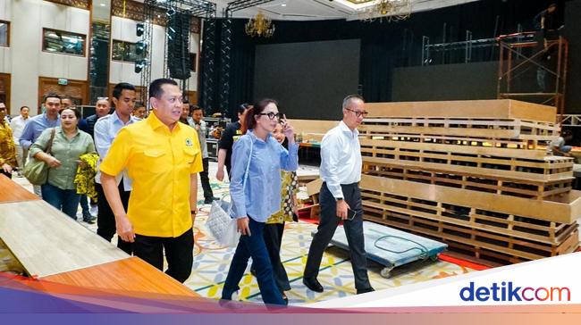 Bamsoet & Plt Ketum Tinjau Kesiapan Rapimnas dan Munas XI Partai Golkar