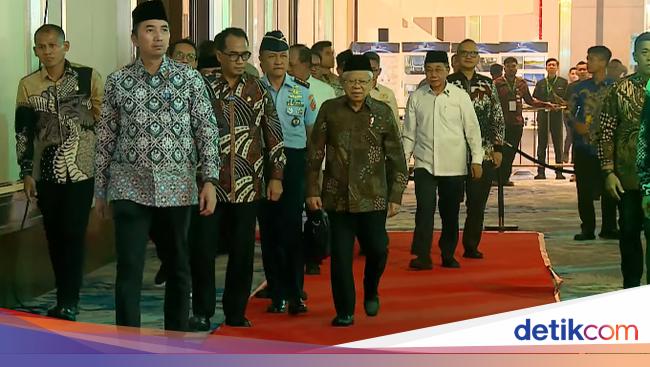 Wapres Ma’ruf Amin Hadiri Hub Space 2024 di JIExpo