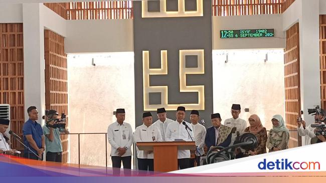 Heru Resmikan Masjid Ar-Raudhah Ragunan, Harap Jadi Pusat Pendidikan-Ekonomi