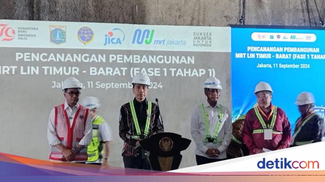 MRT Medan Satria-Tomang Rp 15 T Dibangun, Ditargetkan Selesai 2031