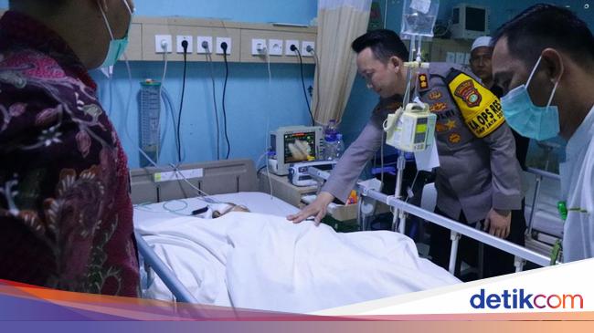 Kapolres Tangsel Jenguk Bocah 3 Tahun Korban Tabrak Lari di Ciputat