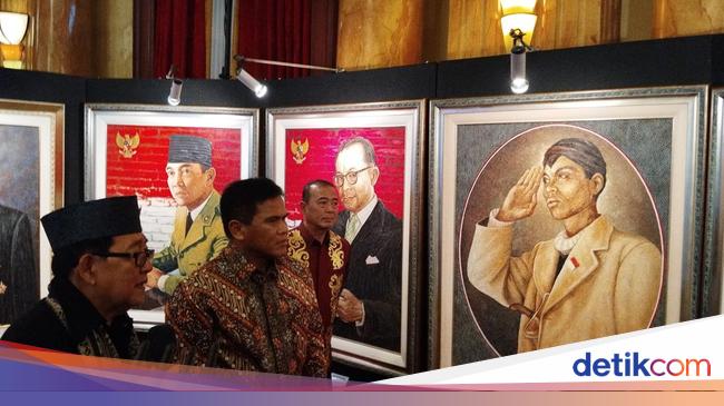 KSAL Buka Pameran Lukisan ‘Padamu Negeri’ Jelang HUT ke-79 TNI AL