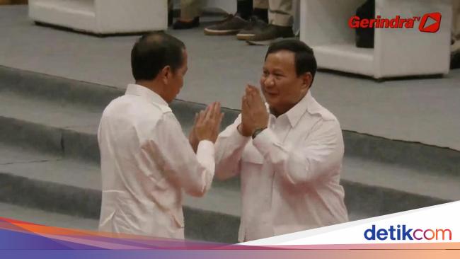 Analisis Bos PPI soal Saling Puji Prabowo dan Jokowi di Rapimnas Gerindra