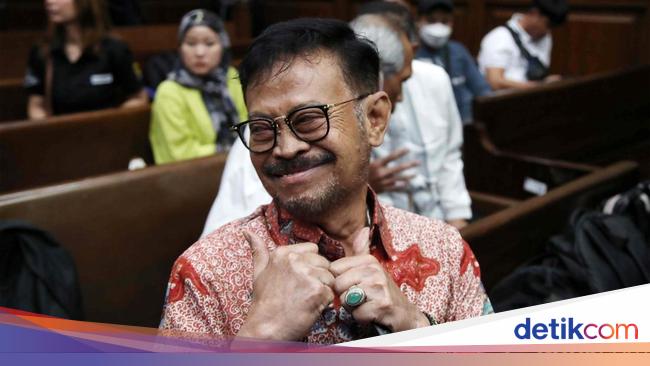 Pertimbangan PT DKI Perberat Vonis SYL Jadi 12 Tahun Penjara