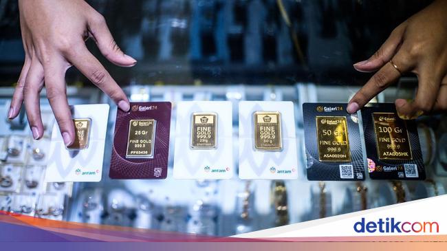 Harga Emas Hari Ini Naik segini