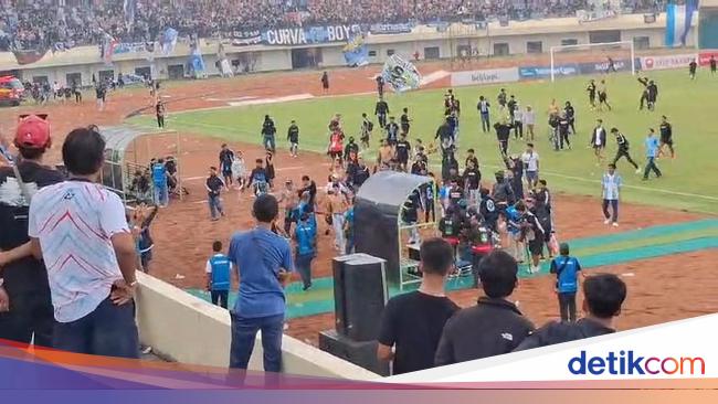 Persela Vs Persijap Ricuh, Polisi Pastikan Tak Ada Suporter Diamankan