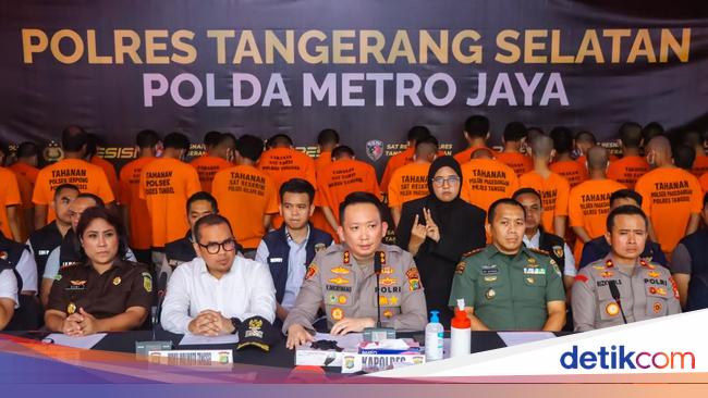 Polres Tangsel Ungkap Narkoba Senilai Rp 183 M Selama Januari-Februari