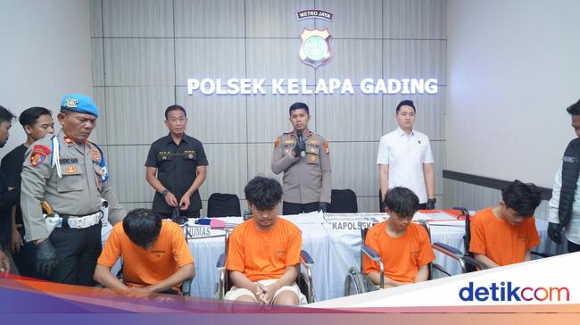 Komplotan Begal Sadis di Flyover Jakut Dibekuk Usai Dipancing Polisi