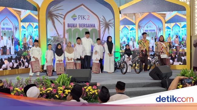 PIK 2 Gelar Buka Puasa Bersama dan Beri Santunan 1.000 Anak Yatim