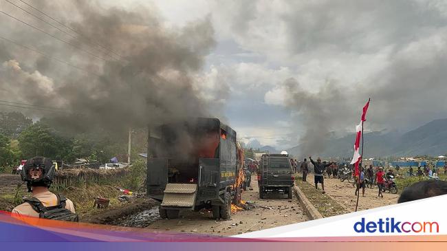 Ricuh Acara Syukuran Bupati dan Wabup Jayawijaya, 6 Orang Terluka