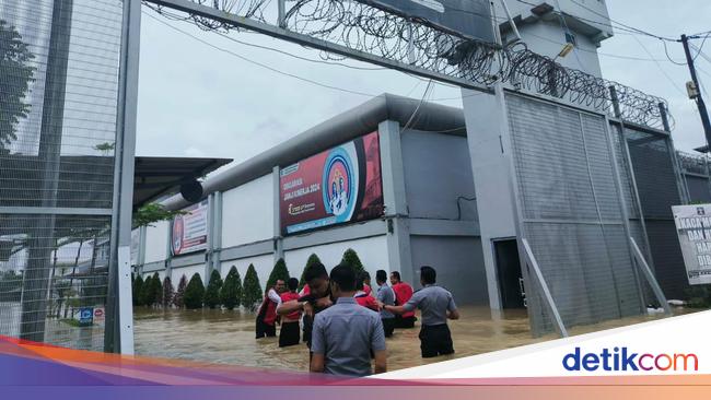 Napi di Lapas Cikarang Dipindahkan Imbas Banjir