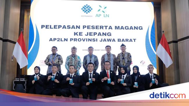 Lepas 570 Peserta Magang ke Jepang, Menaker Pesan Jaga Etos Kerja-Disiplin