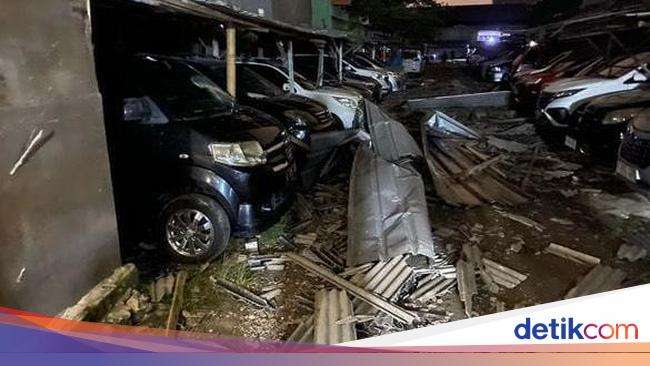 Sepertinya tornado membuatnya menjadi teras