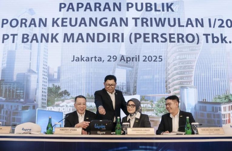 Bank Mandiri Bukukan Awal 2025 yang Sehat dan Berkelanjutan