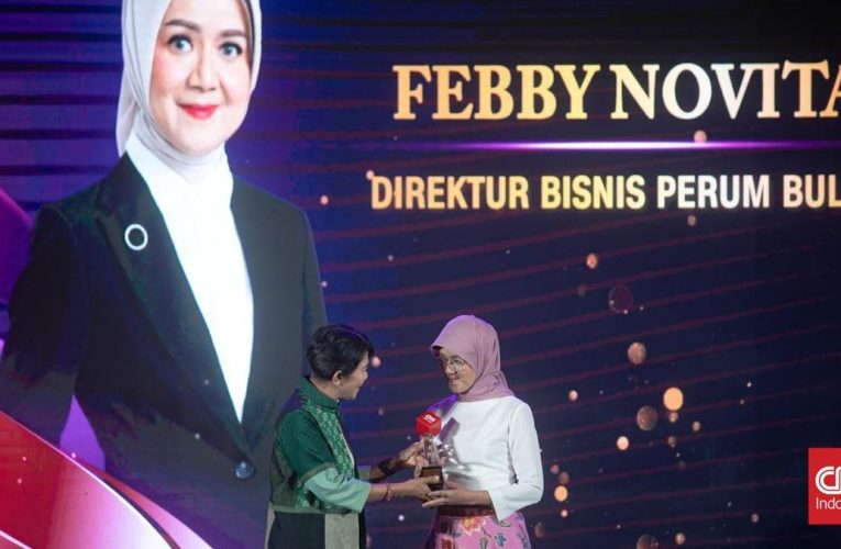 Direktur Bisnis Bulog Febby Sabet Outstanding Woman in Food Security