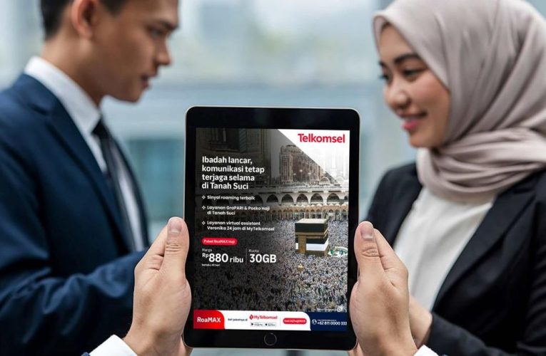 Dukung Kelancaran Ibadah Haji, Telkomsel Luncurkan Paket RoaMAX Haji