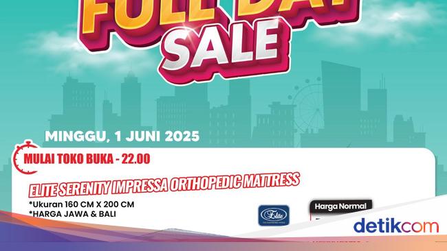 Murah Banget! Beli Kasur Empuk di Transmart Full Day Sale Bisa Hemat Rp 1 Jutaan