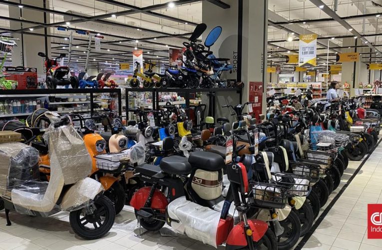 Diskon Melimpah di Transmart Full Day Sale, Sepeda Listrik Rp3 Jutaan