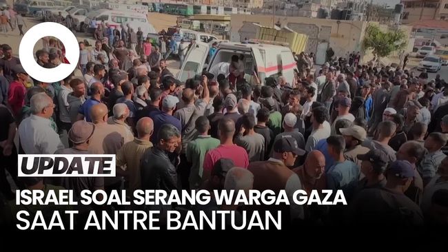 Dalih Israel Tembak Warga Gaza saat Antre Bantuan
