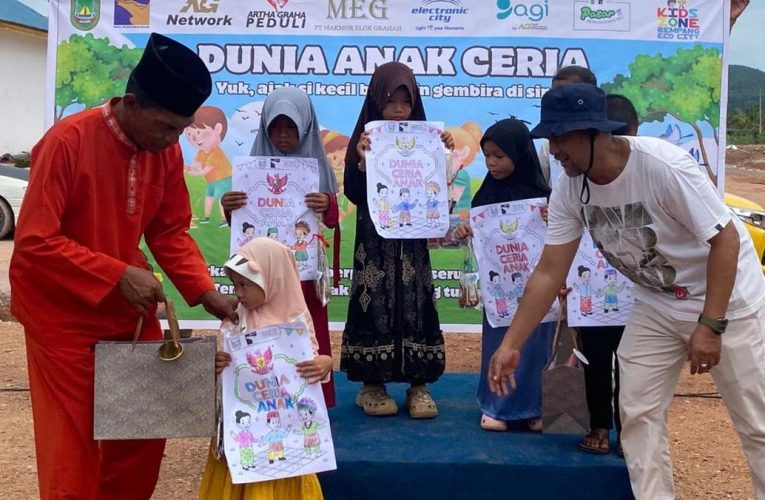 Artha Graha Peduli Rayakan Pancasila & Hari Anak di Perumahan REC