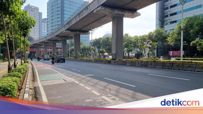 Lengangnya Lalin Jakarta Saat Idul Adha