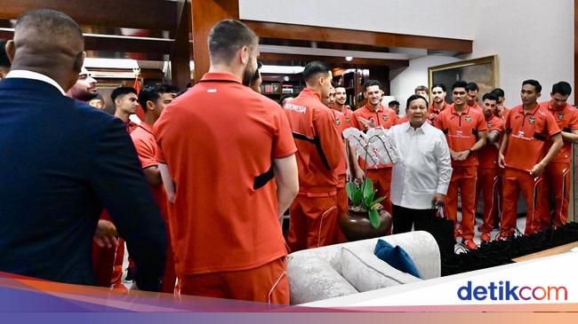 Apresiasi Spesial Prabowo Buat Penggawa Timnas Indonesia di Kertanegara