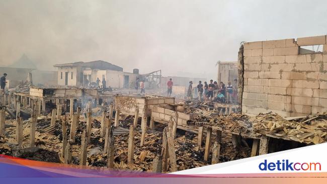 3.200 Orang Mengungsi Usai Kebakaran Saat Idul Adha