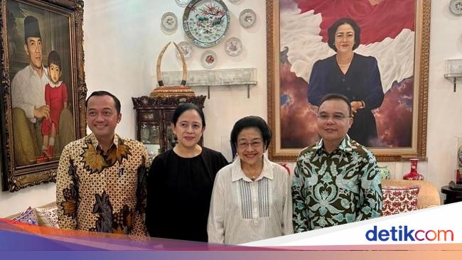 Prabowo dan Megawati Bertukar Pesan Lewat Dasco