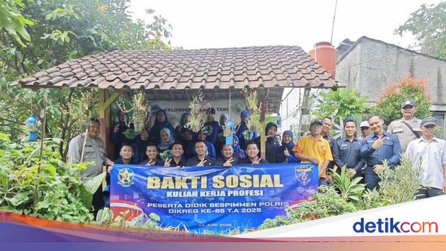 KKP di Bogor, Serdik Sespimen Polri Apresiasi Satgas Kampung Bebas Narkoba
