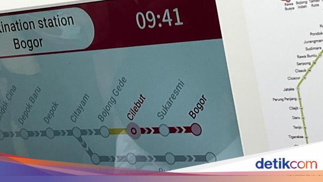 Muncul Nama Sukaresmi di Peta KRL, Stasiun Baru?