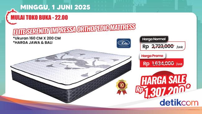 Banjir Diskon! Beli Kasur di Transmart Full Day Sale Hemat Rp 1,4 Jutaan
