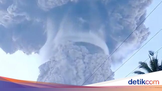Gunung Lewotolok dan Lewotobi Erupsi, Penerbangan di 2 Bandara NTT Terdampak